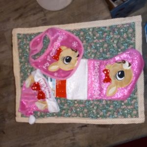 Baby's first Christmas female Clarice set